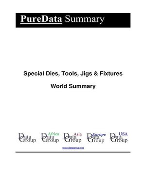 cover image of Special Dies, Tools, Jigs & Fixtures World Summary